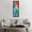Rainbow of stripes panel ii-impression d’art graphique sur toile tendue-27698283-72454230