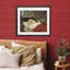 «Goodnight Santa & Reindeer», reproduction encadrée sous verre, design par Arlington Prints-2116492849-2116492855
