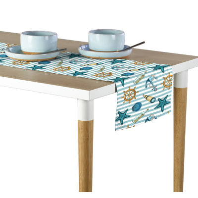 Battige At Sea Stripe Table Runner