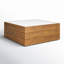 Irida 39'' Stone Outdoor Coffee Table