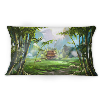 Coussin The House In Bamboo Forest