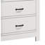 Commode blanche 6 tiroirs Cassini