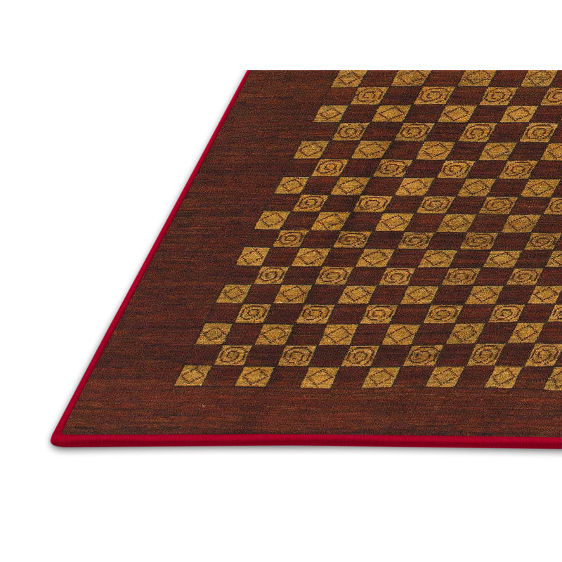 Abstract Indoor Rug, Rectangle 8' x 10'