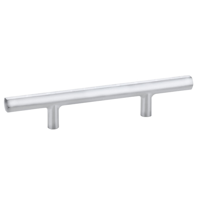 Emtek Mod Hex Extended Pull 6" Center-to-Center, Polished Chrome, 3 1/2" 
