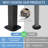 Terry Patio Hardtop BBQ Gazebo with Curtains