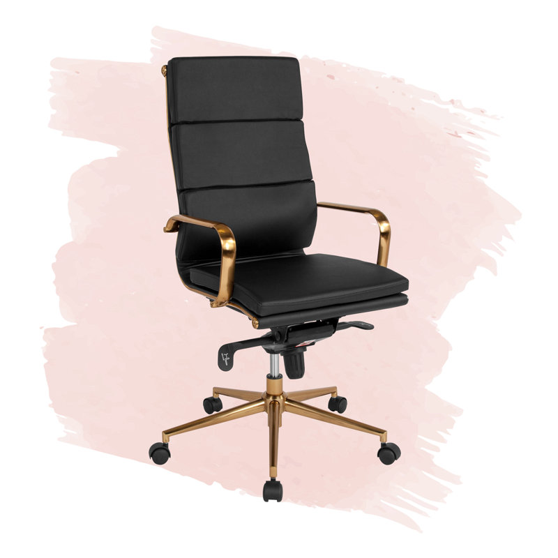 Fauteuil de conférence ergonomique, Noir