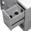 Meuble-lavabo simple 18,09 po avec plateau en résine-94400014