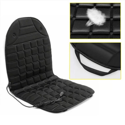 Housse de siège chauffante pour voiture 2pc 12v