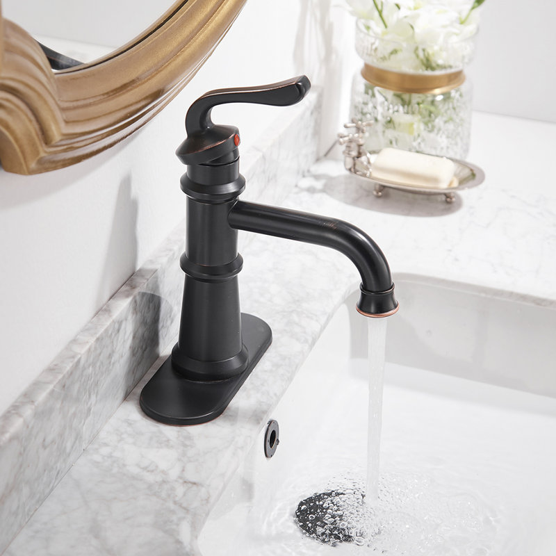 Robinet de salle de bain à un trou