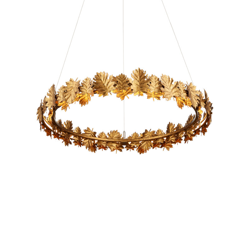 English Oak 1 - Light LED Pendant