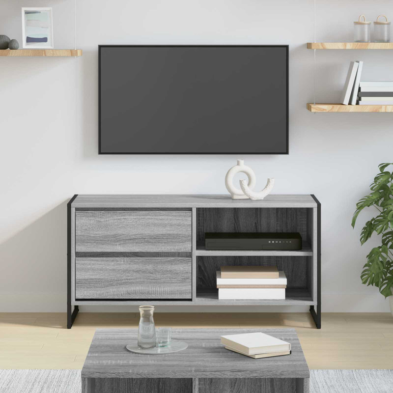 Unfinished TV Stand for TVs up to 43", Grey Sonoma