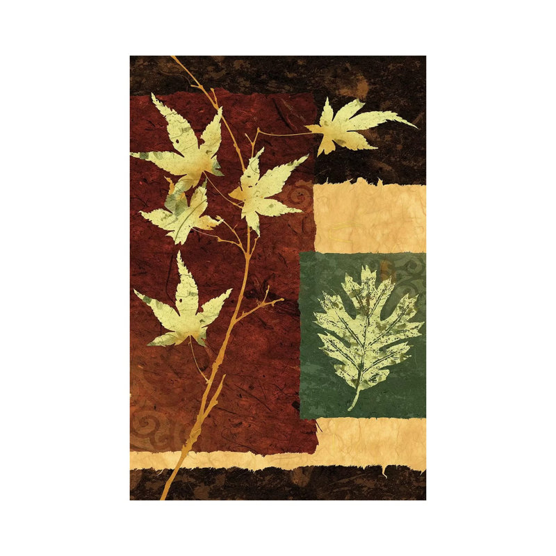 New Leaf I by Keith Mallett - Wrapped Canvas Gallery-Wrapped Canvas Giclée, 20.32 cm H x 30.48 cm W