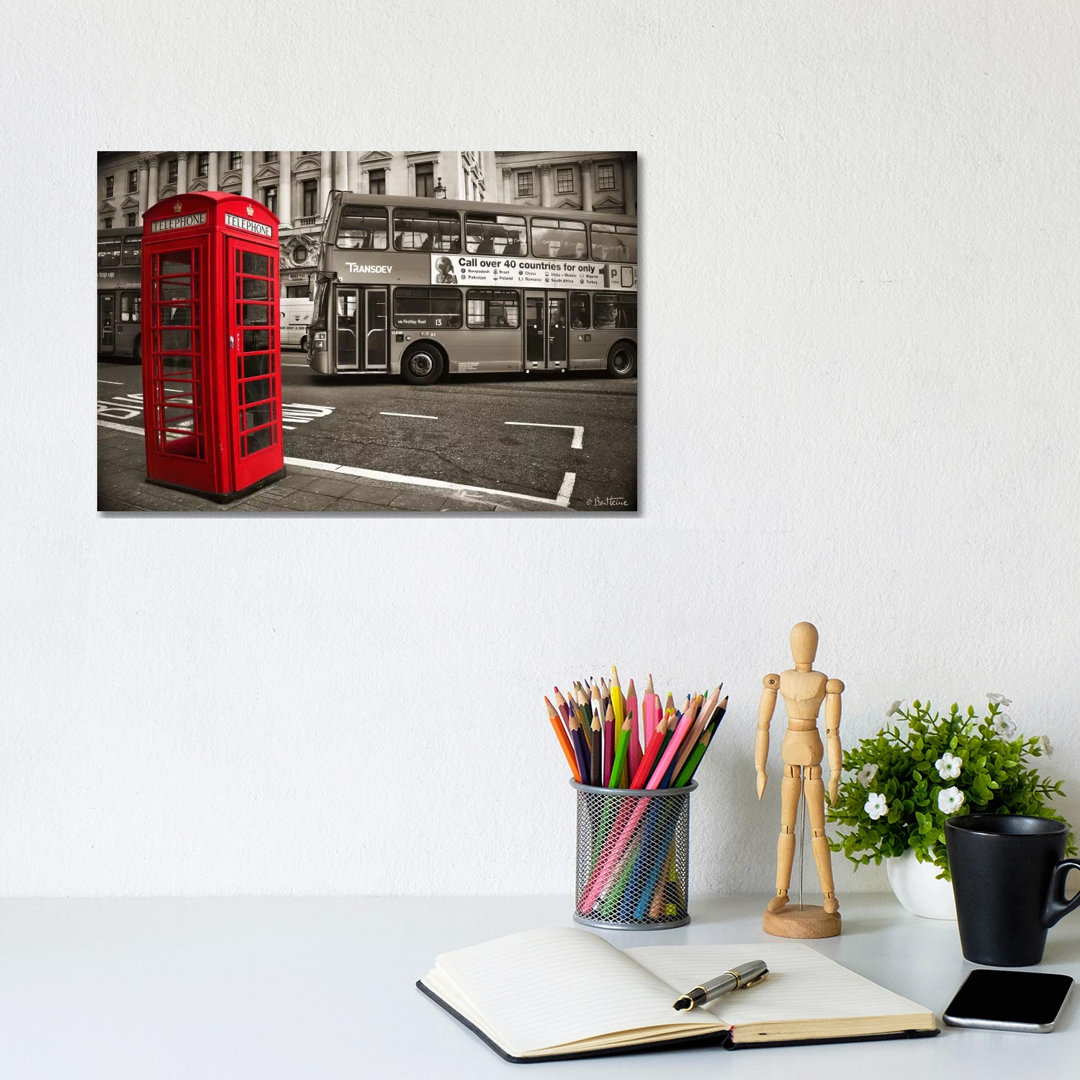 London Telephone by Ben Heine - Print on Canvas