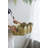 Set Of 3 Metal Planter Distressed