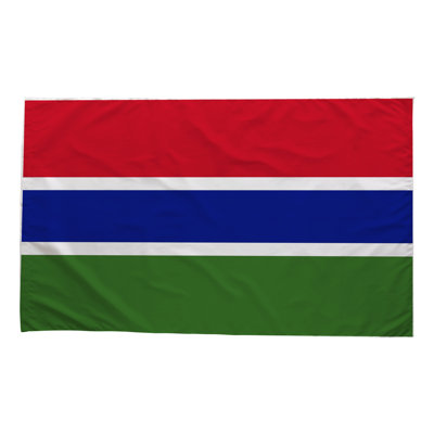 Drapeau de la Gambie - drapeau extérieur
