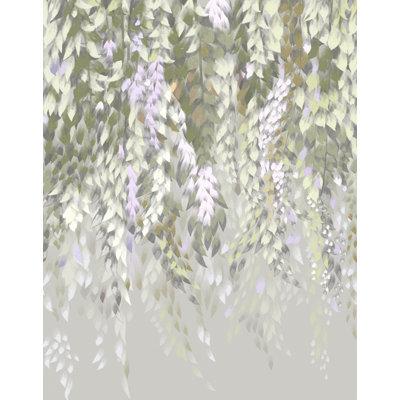 Pastel Wisteria Blossoms Print by Other Artist