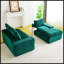 Canapé polyvalent en velours Turtle-300137241-300137253