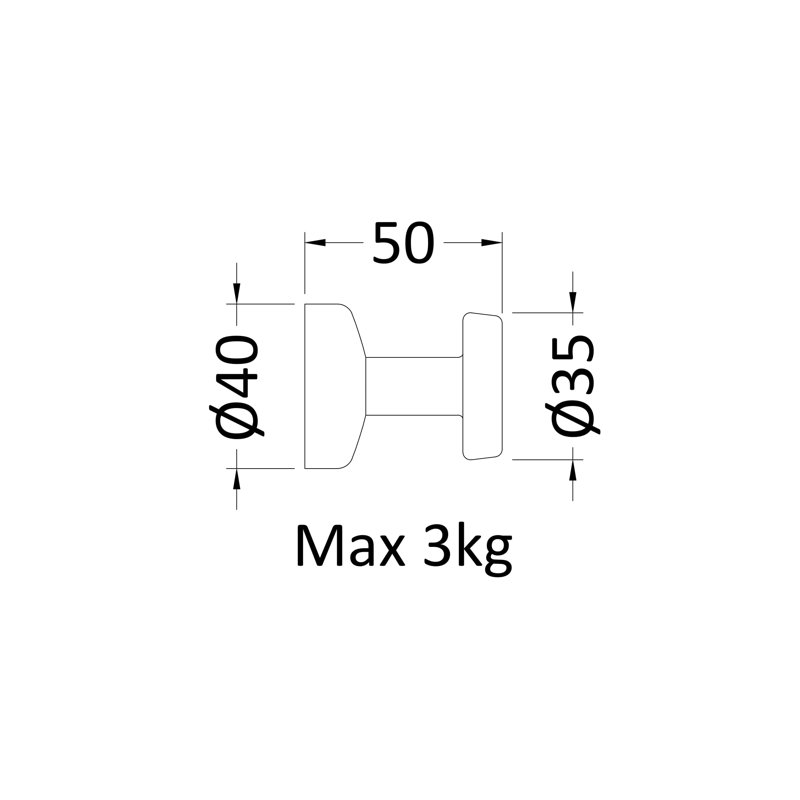 Heating Accessories Magnetic Mount Robe Hook
