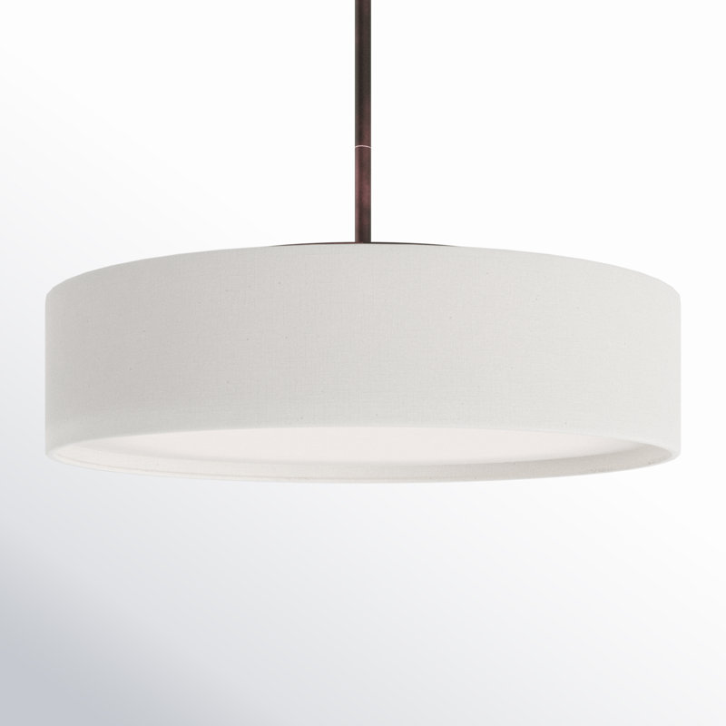 Jessalyn Dimmable LED Drum Chandelier