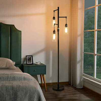 Powelton 64.21'' Tree Floor Lamp