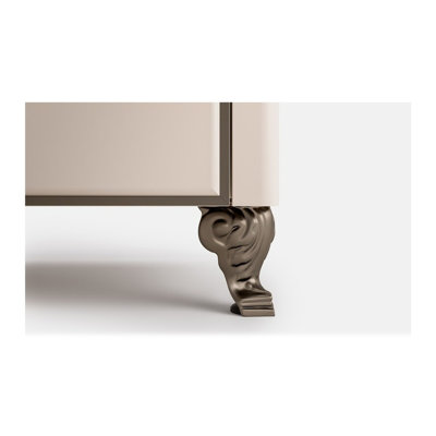 ILVE Scroll Claw Leg (1-Piece)(Burnished)
