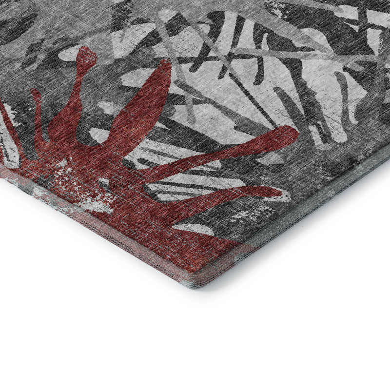  Tapis Hintzen AMF77 de qualité supérieure lavable à la machine, Rectangulaire 8 pi x 10 pi