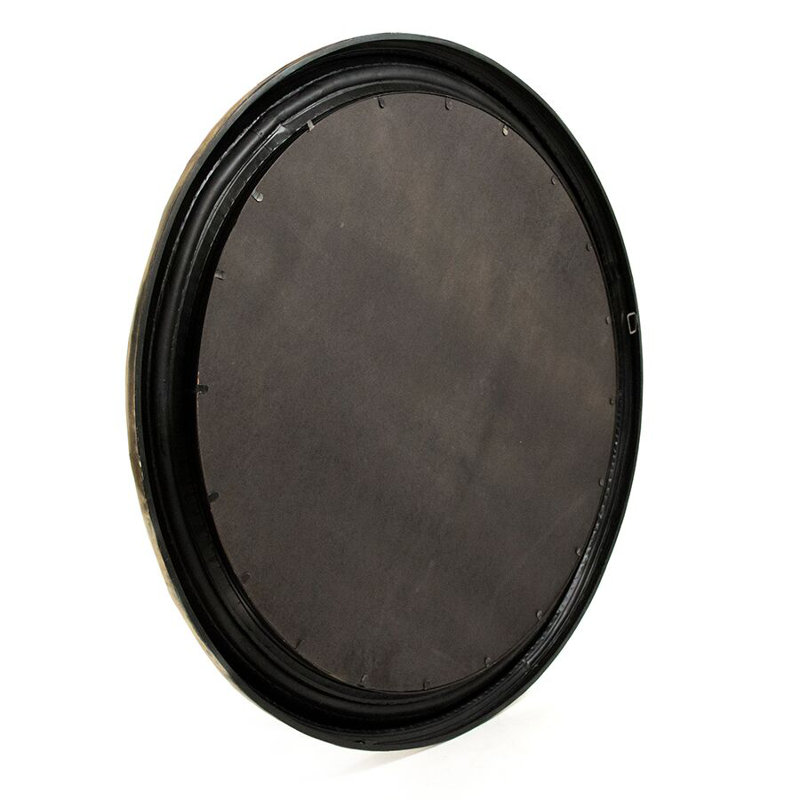 Keges Round Metal Wall Mirror