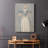 Vintage Portrait Print CXX -Gallery Wrapped Cavas-108828977