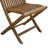 Teak Solid Wood Outdoor Folding Dining Side Chair