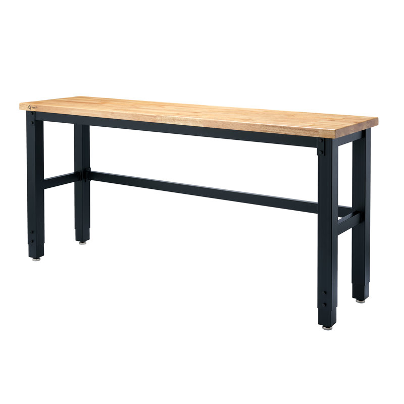 Table de travail avec plateau en bois TRINITY, H 40 po x l 72 po x P 19 po