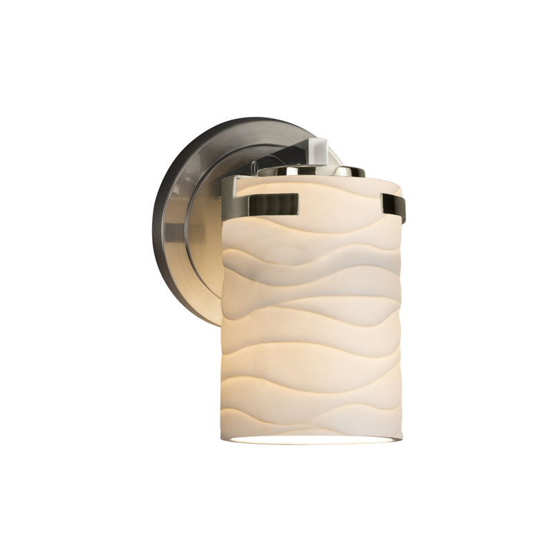Darrien Armed Sconce, Polished Chrome, No