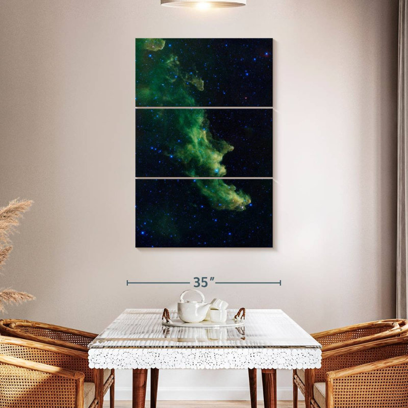 Oberle Witch Head Nebula, 50" H x 32" W