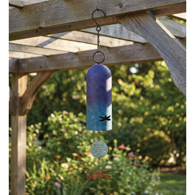 Sentiment Steel Decorative Outdoor Hanging Wind Bell with Decorative Wind Catcher and Hanging Hook