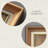 " Contemporary Square Matrix Illustrations Abstract Rustic Art Minimalist " 2 - Pieces-123399803-123399802