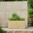 Handmade Rectangle Planter Box, Travertine Beige