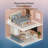 Essential Oil Diffuser With Remote Control, Humidifier With 6 Colour Lights For Large Room, 4 Timer Setting, Auto Shut-off