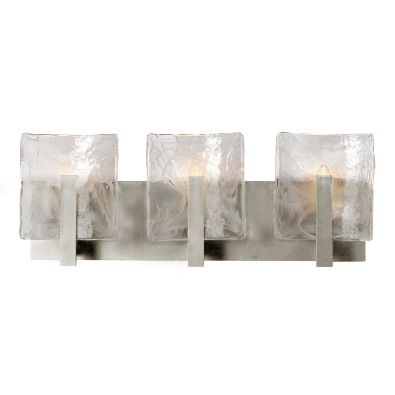 Arc 21.5" W 3 - Light Vanity Light, Sterling