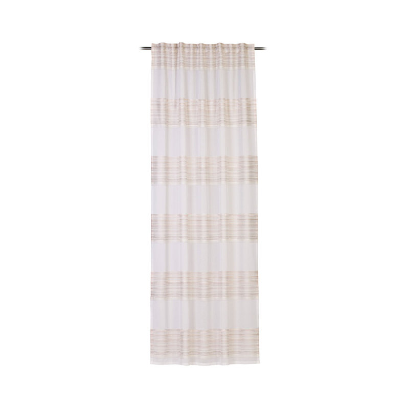 Henefer Semi Sheer Curtain, Cream