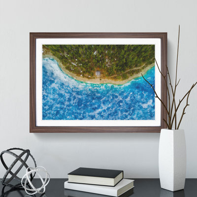 Beach in Canada - Picture Frame Painting