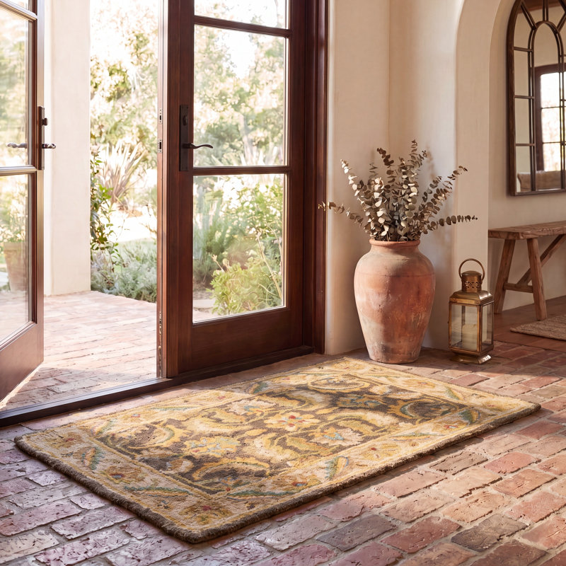 Cranmore Hand Tufted Wool Oriental Rug, Rectangle 2' x 3'