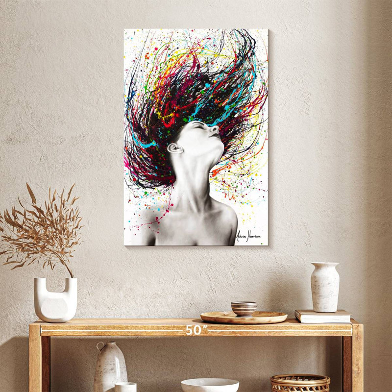 Leisha Afterglow, 36" H x 24" W