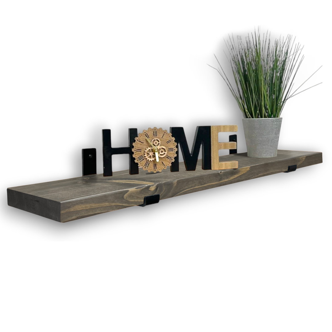 Beyerville Wooden Shelf Handcrafted Wall-Mounted, Handmade Decorative Kitchen, Living Room Decor
