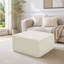 Pouf modulaire cube en velours côtelé rayé-1742042582