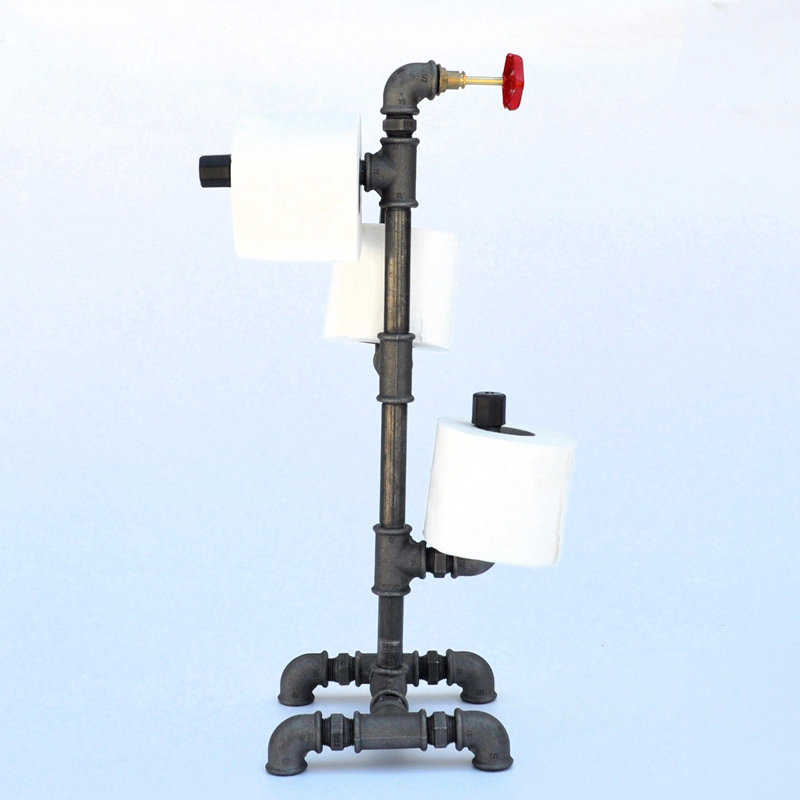 Porte-papier hygiénique sur pied Moua