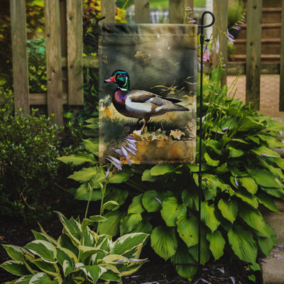 Drapeau de jardin Wood Duck_DAC3282