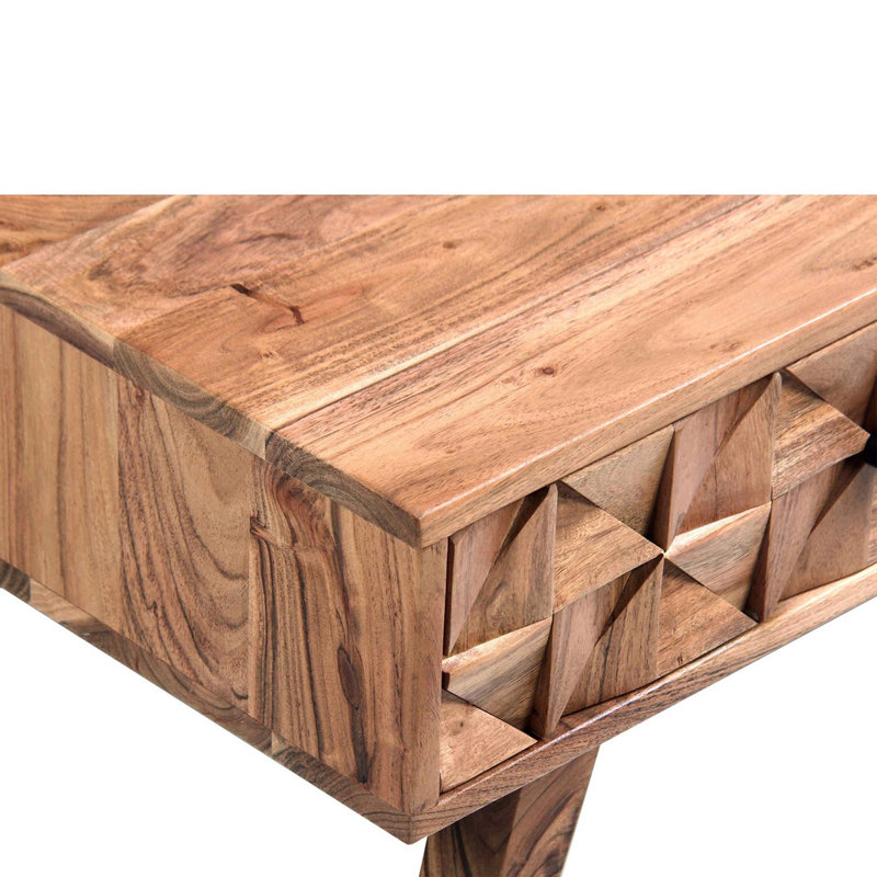 Bureau en bois d'acacia
