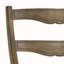 Chaise d'appoint avec dossier échelle