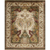 Golden Age Hand Knotted Wool Area Rug