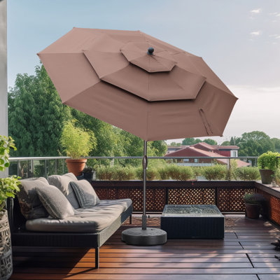 10FT Patio Umbrella With Base