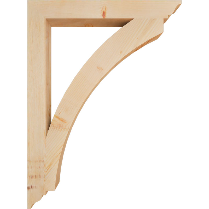 Thorton Traditional Bracket, 46"H x 3.5"W x 34"D, Douglas Fir (Smooth)